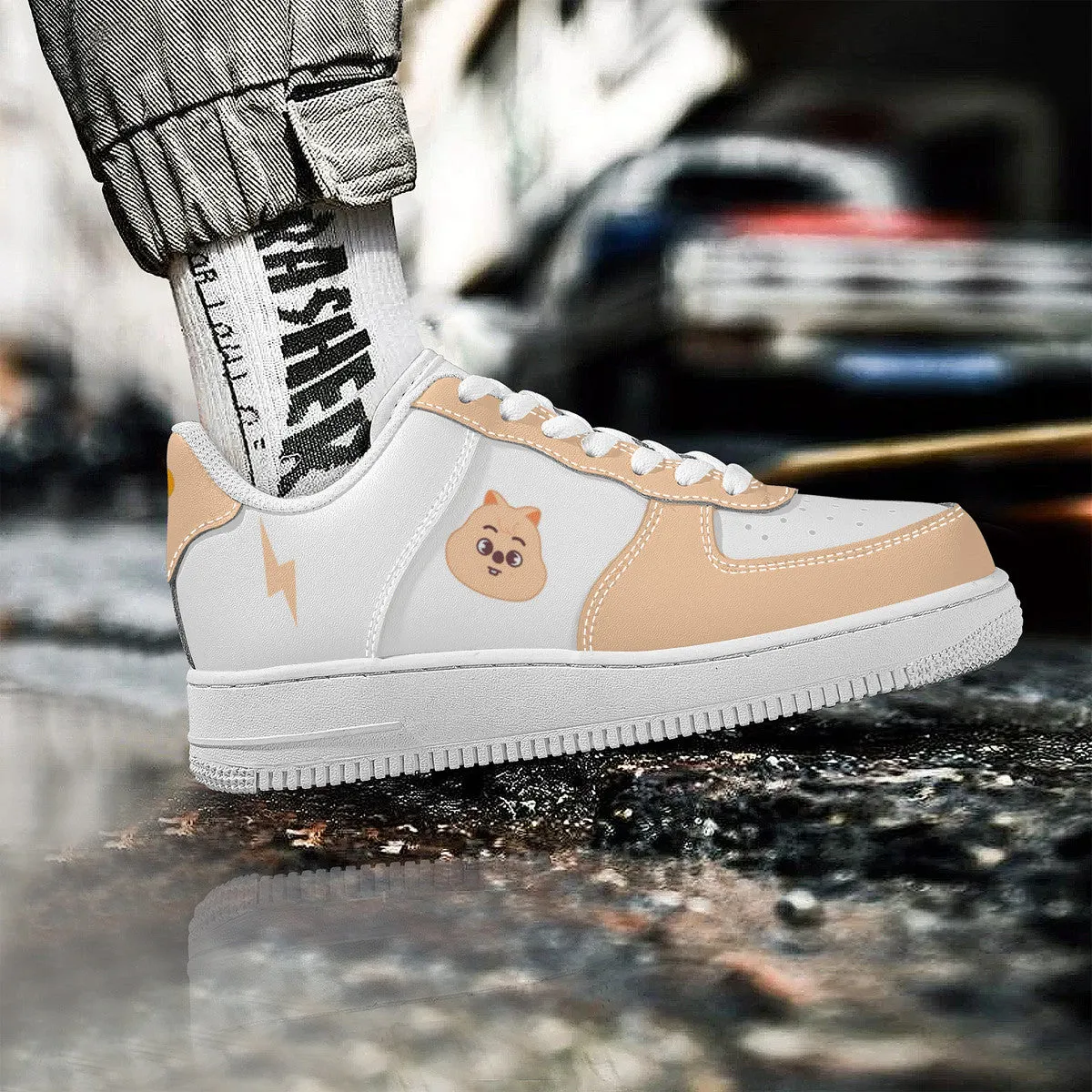 SKZOO HANQOUKKA Low Top Sneakers: Stray Kids Han Shoes