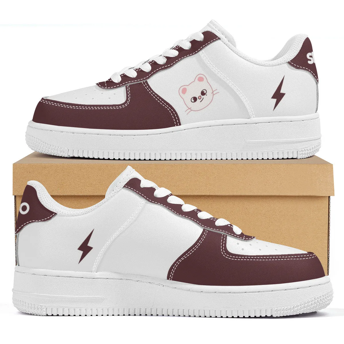SKZOO Jiniret Low Top Sneakers: Stray Kids Hyunjin Shoes