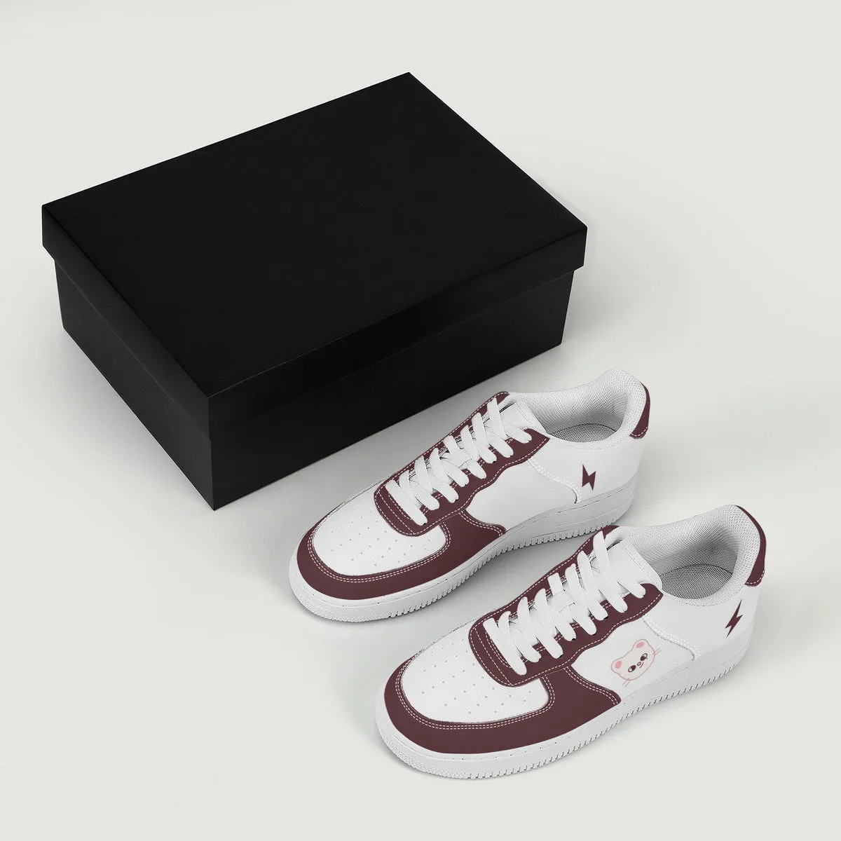 SKZOO Jiniret Low Top Sneakers: Stray Kids Hyunjin Shoes