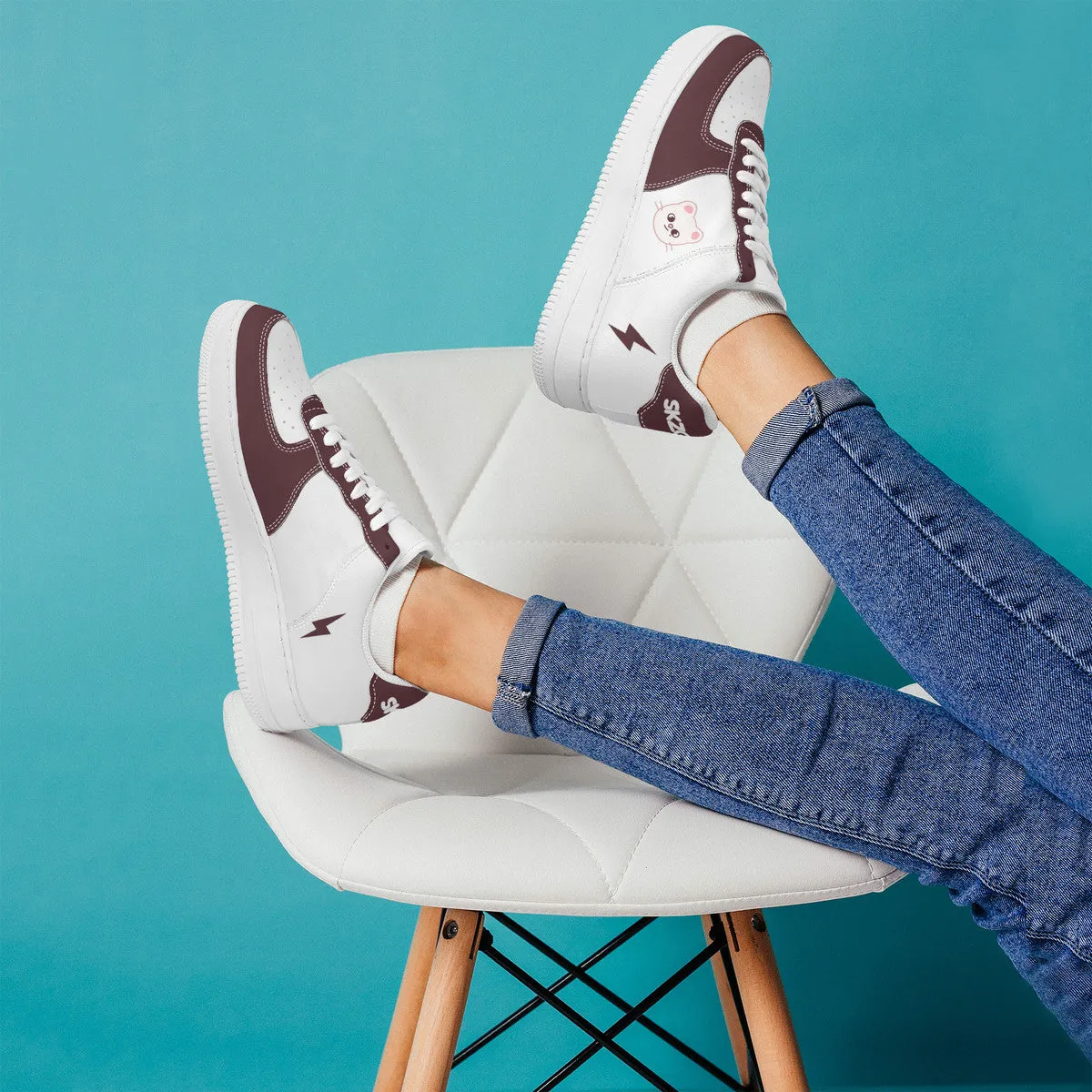 SKZOO Jiniret Low Top Sneakers: Stray Kids Hyunjin Shoes