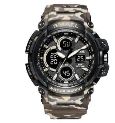 SMAEL Waterproof Quartz Sports Watch