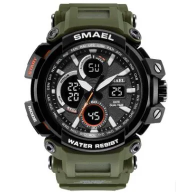 SMAEL Waterproof Quartz Sports Watch