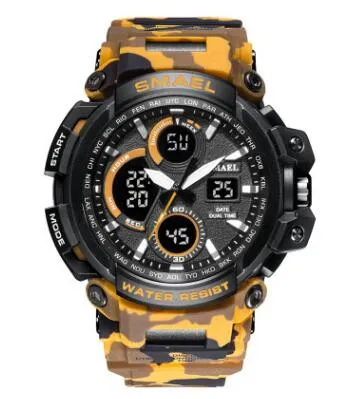 SMAEL Waterproof Quartz Sports Watch