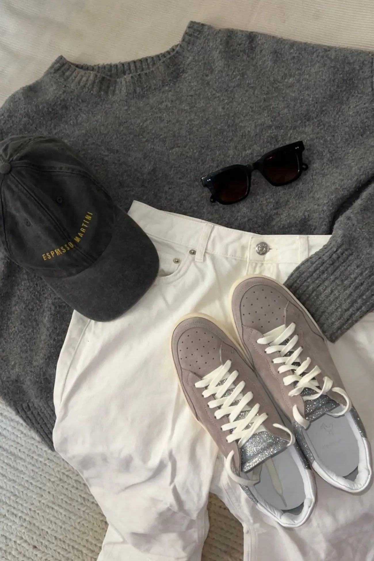 Sneaker Olivia 300 | Grå Mocka
