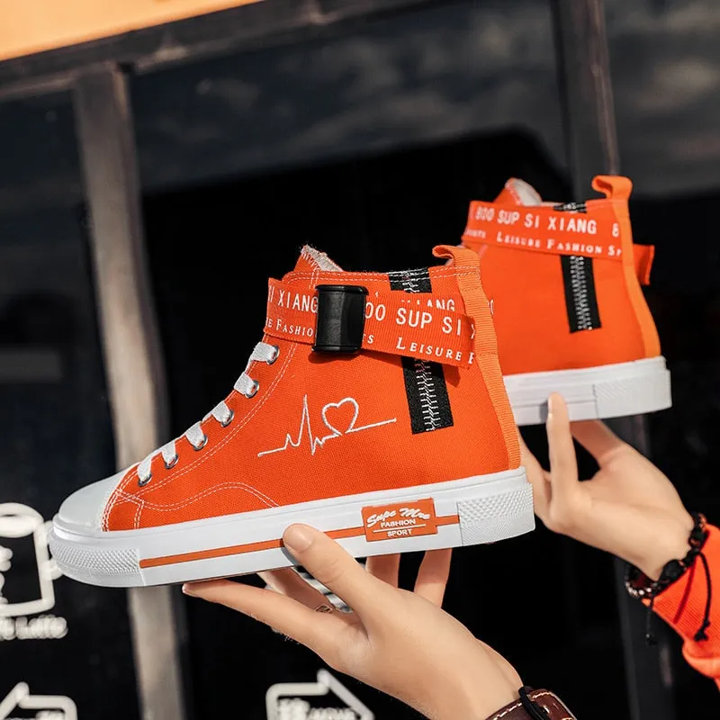 Sneakers Fashion Canvas Shoes Breathable Flats Shoes