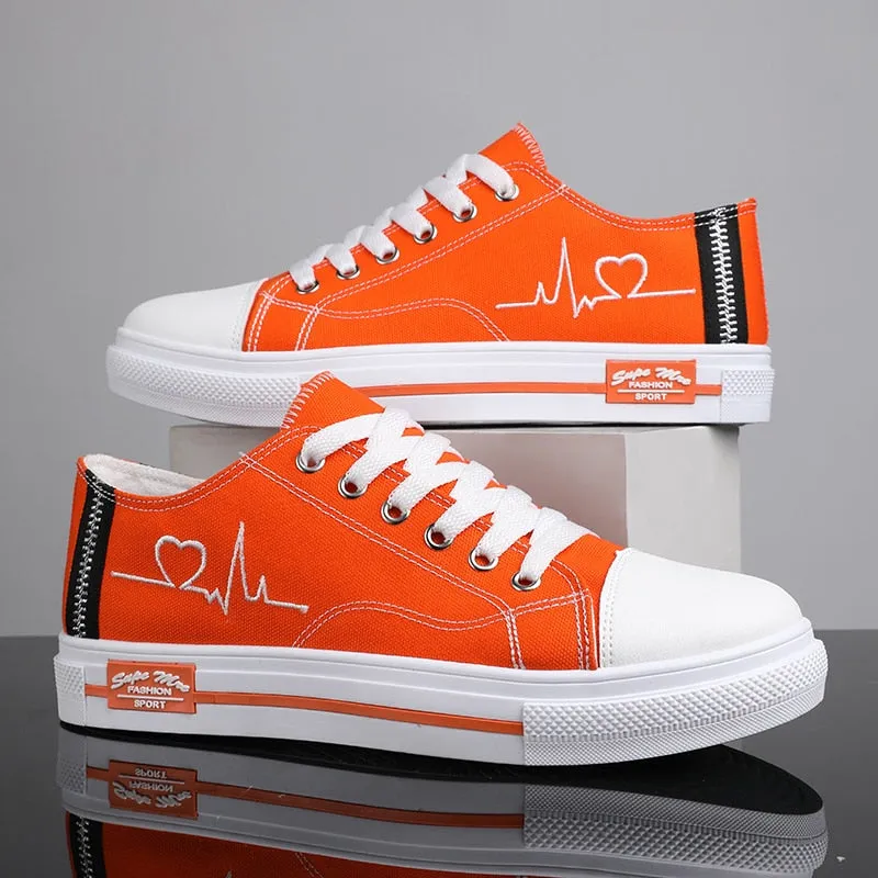 Sneakers Fashion Canvas Shoes Breathable Flats Shoes