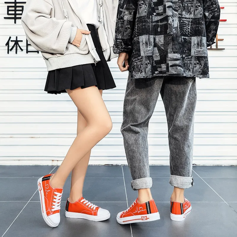 Sneakers Fashion Canvas Shoes Breathable Flats Shoes