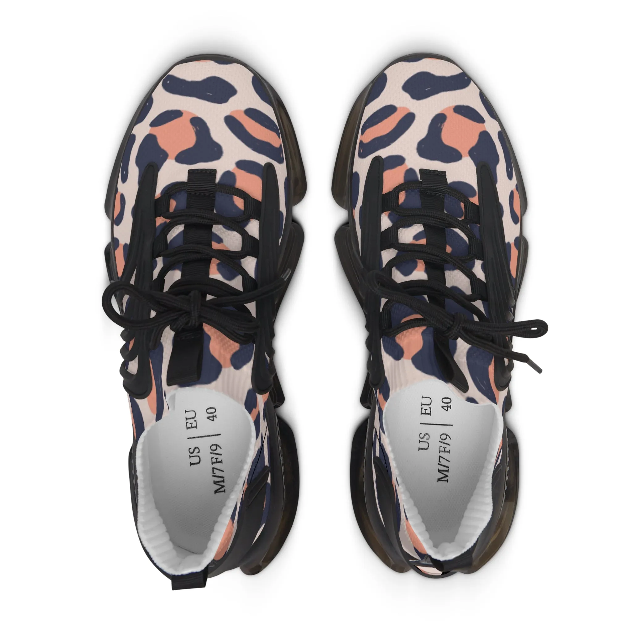 Sneakers Mesh Unisex Leopardo by Mariu del Campo.