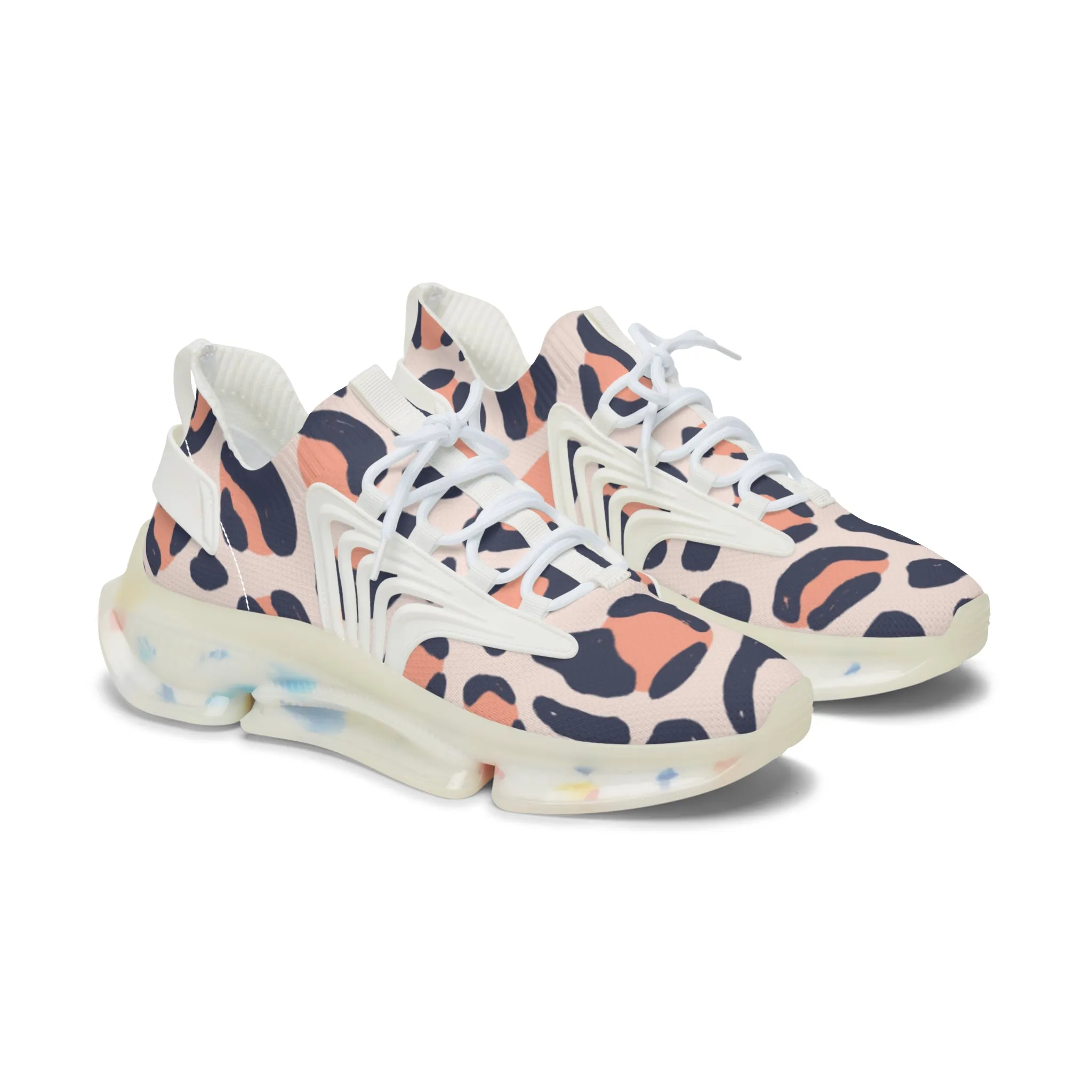 Sneakers Mesh Unisex Leopardo by Mariu del Campo.