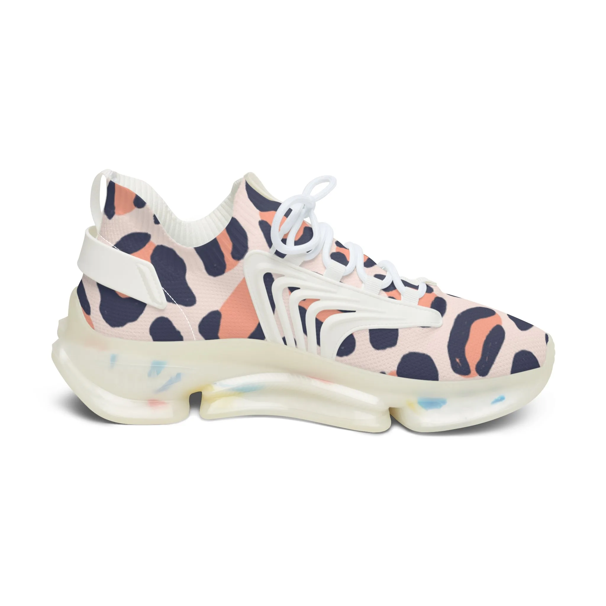 Sneakers Mesh Unisex Leopardo by Mariu del Campo.
