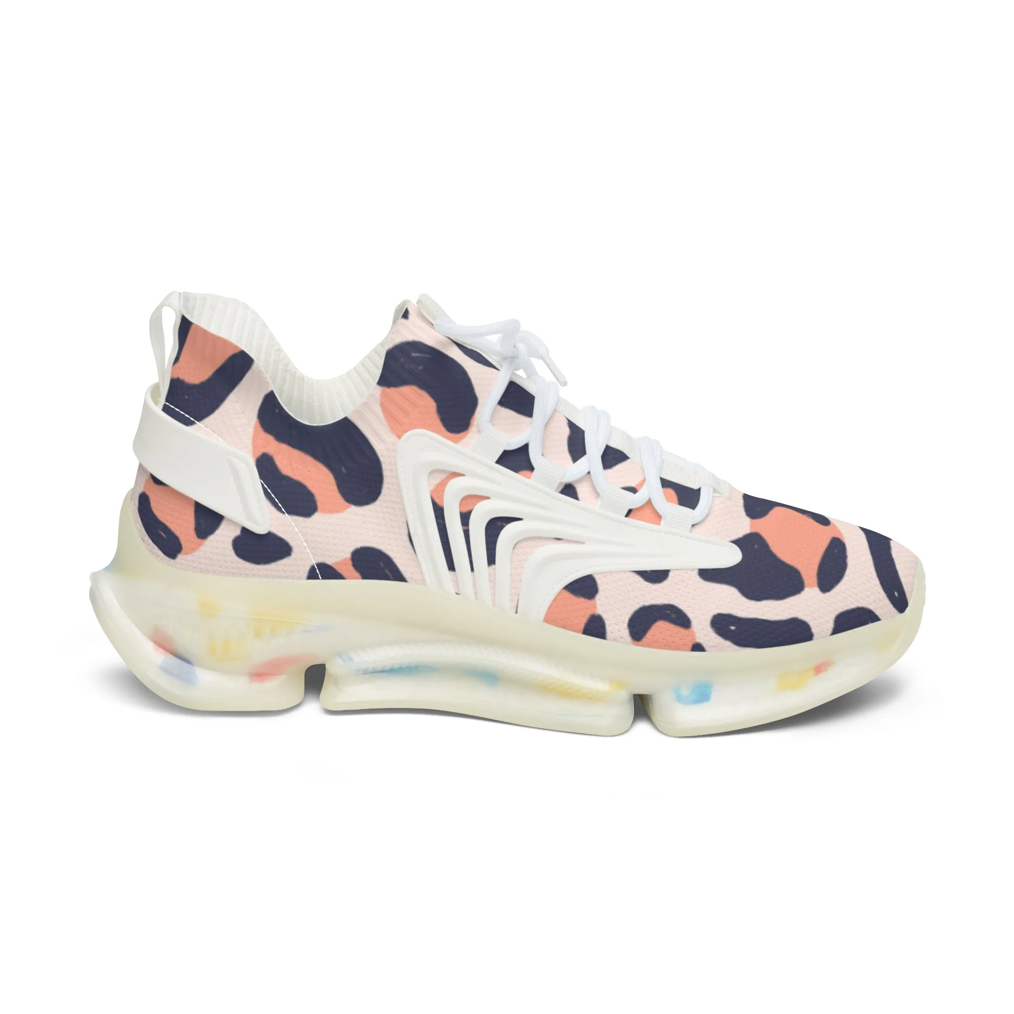 Sneakers Mesh Unisex Leopardo by Mariu del Campo.