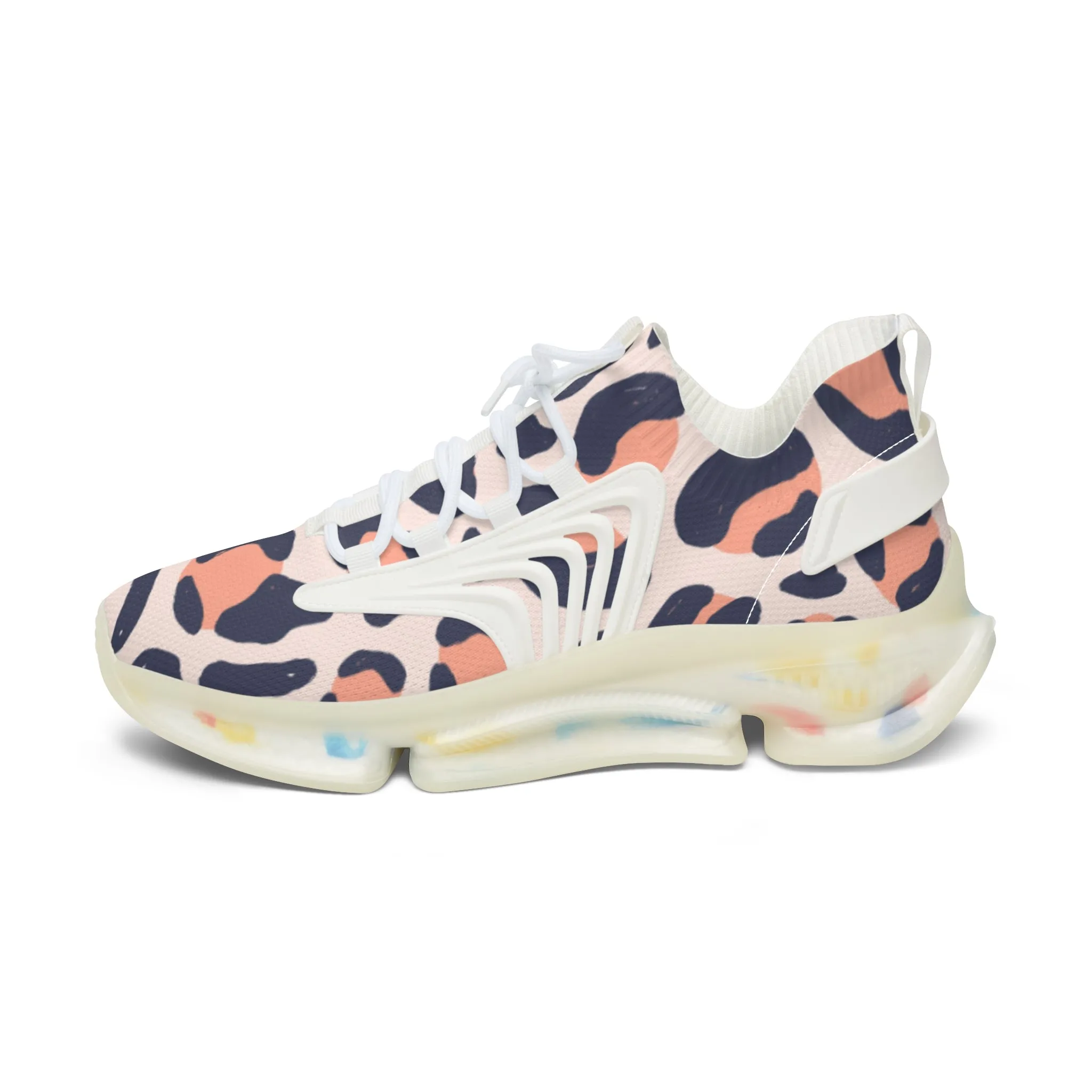 Sneakers Mesh Unisex Leopardo by Mariu del Campo.