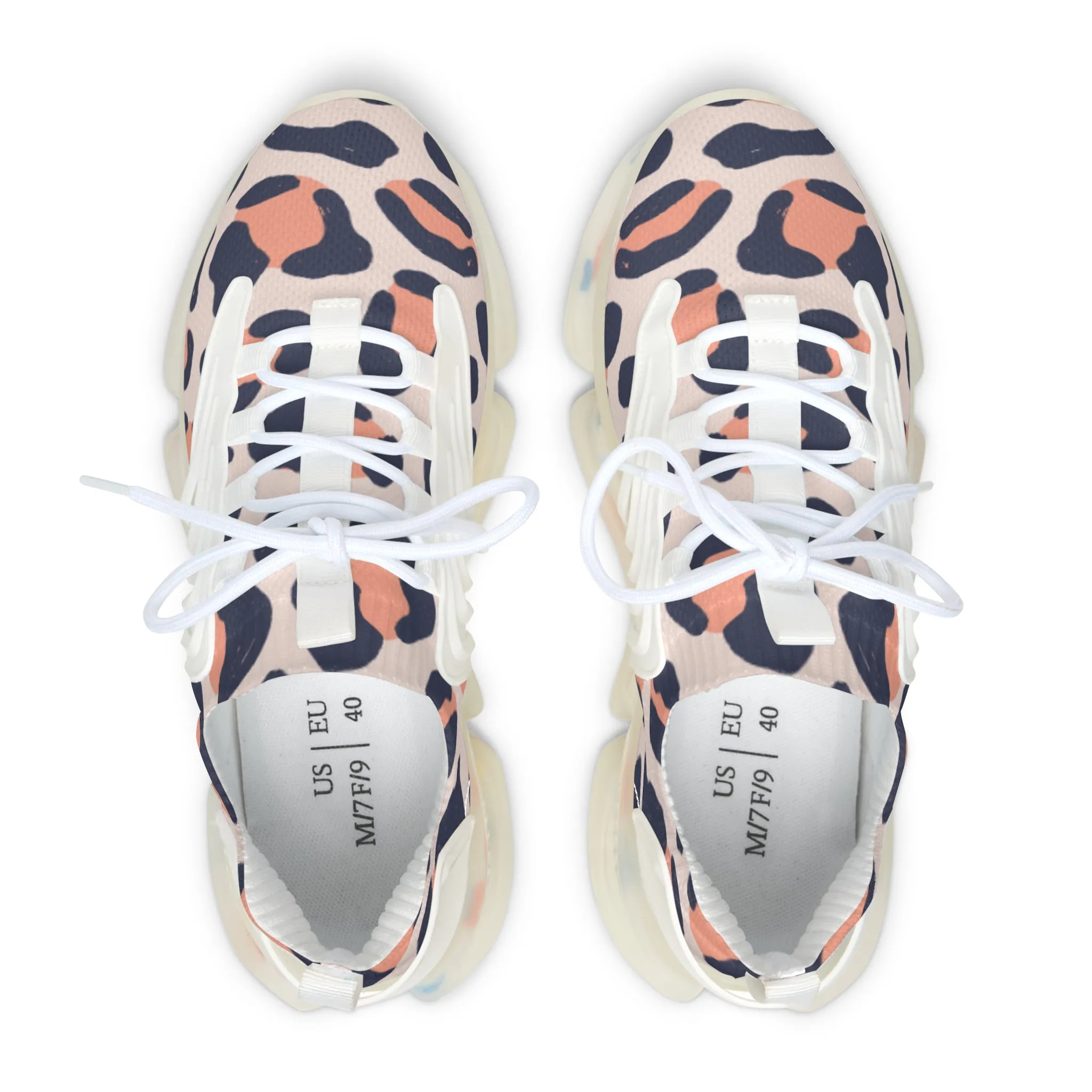 Sneakers Mesh Unisex Leopardo by Mariu del Campo.