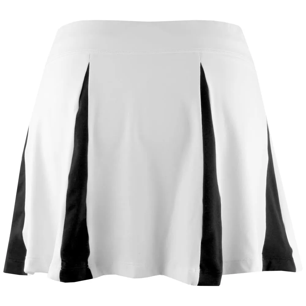 Sofibella Women's Monochrome 13" Skirt - White/Black
