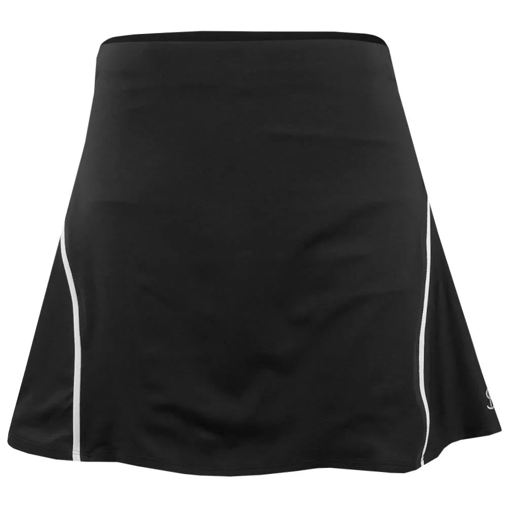 Sofibella Women's Monochrome 14" High Waist Skirt - Black/White