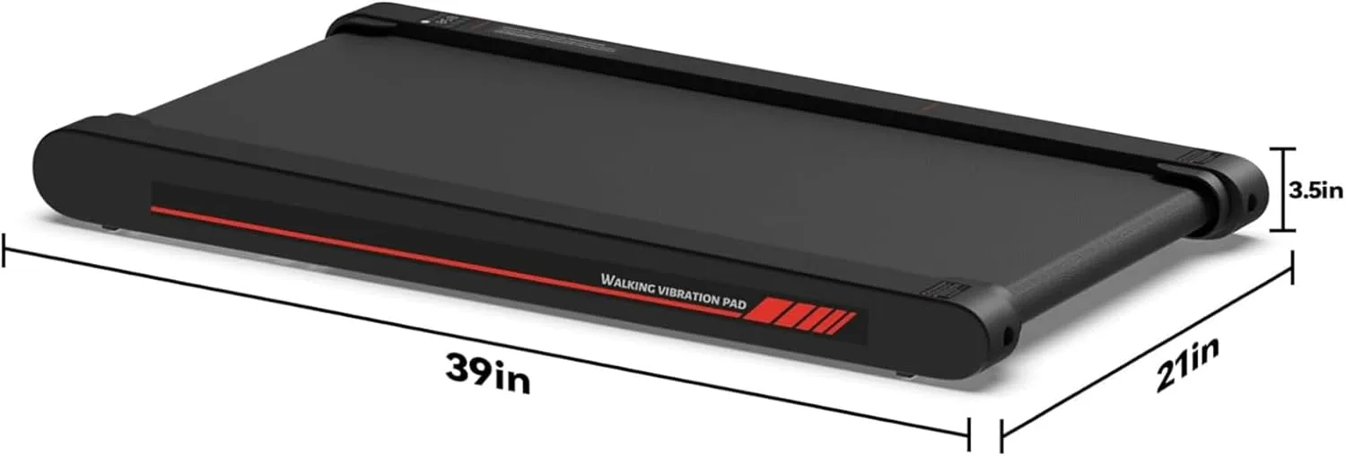 Sperax Walking Vibration Pad with APP, 3 in 1 Under Desk Treadmill, 2.5HP