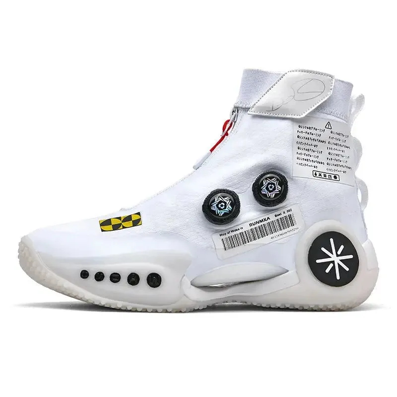 SpinFlex Rotating Sports Shoes: Rotating Button Sports Shoes – High Top, Breathable, Shock Absorption, Casual Couple Shoes