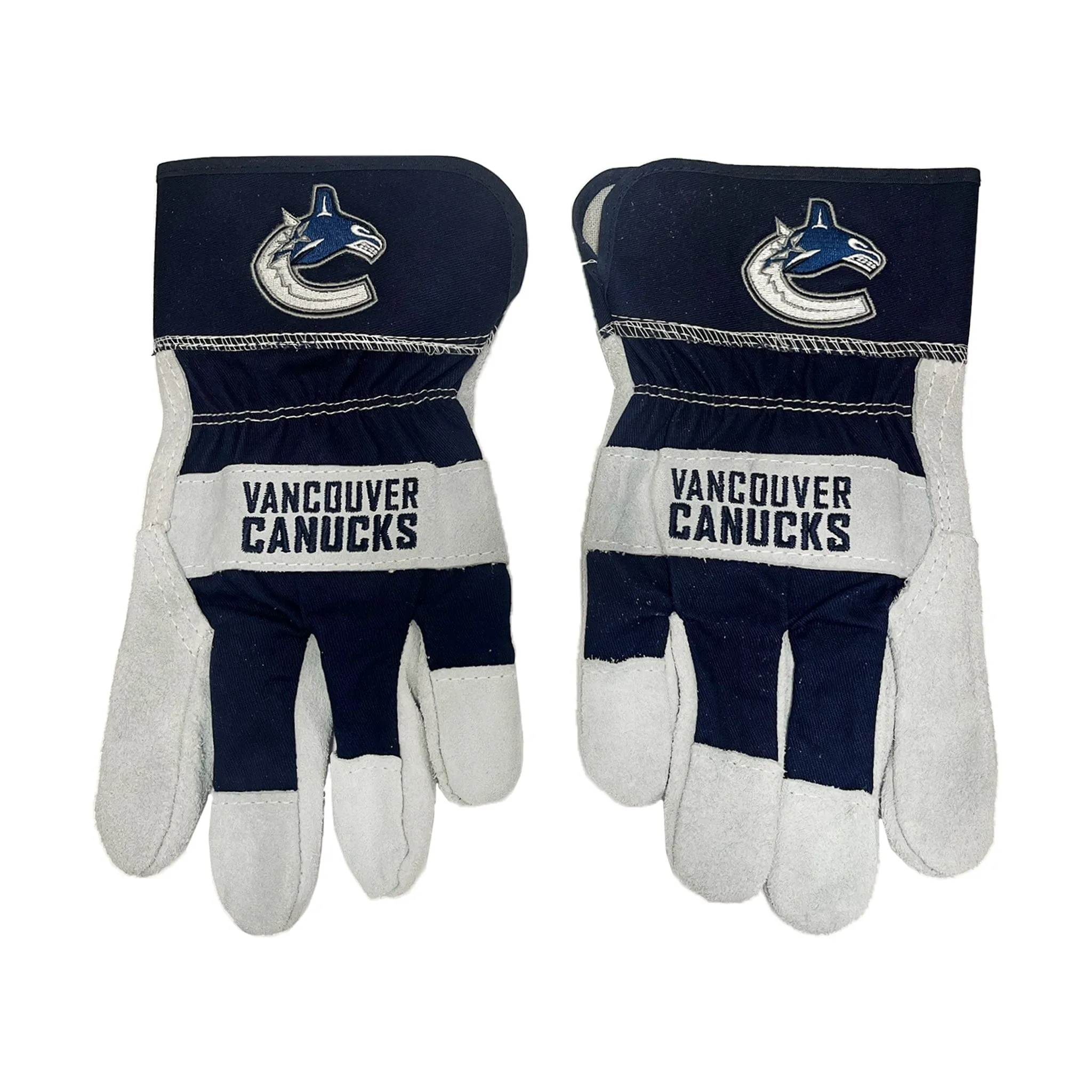 Sports Vault NHL Work Gloves - Vancouver Canucks