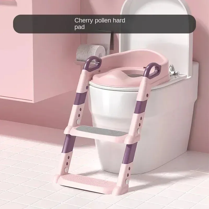 Stepped Children's Toilet | Foldable Potty Training Ladder for Kids