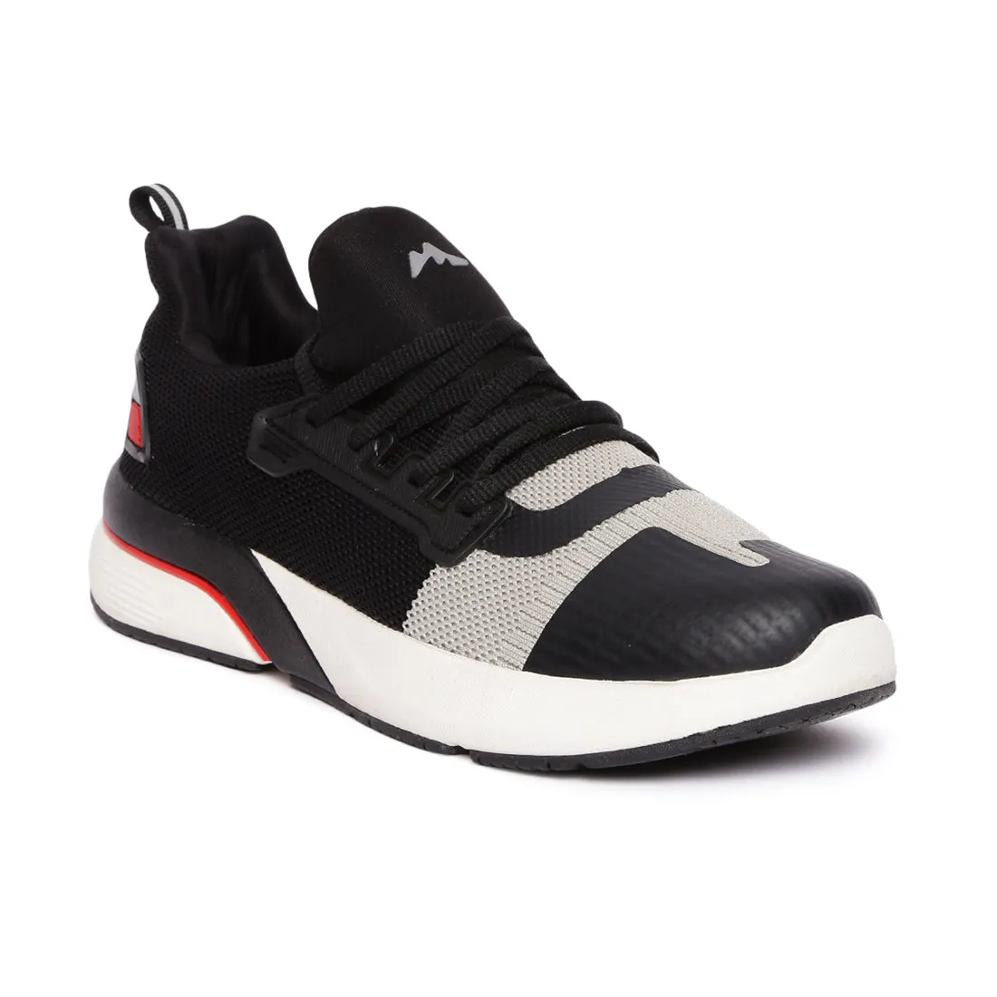 Stimulus FBSTG6014A Black And Grey Comfortable Daily Outdoor Sports Shoes For Men