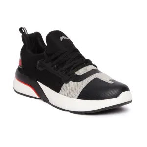 Stimulus FBSTG6014A Black And Grey Comfortable Daily Outdoor Sports Shoes For Men