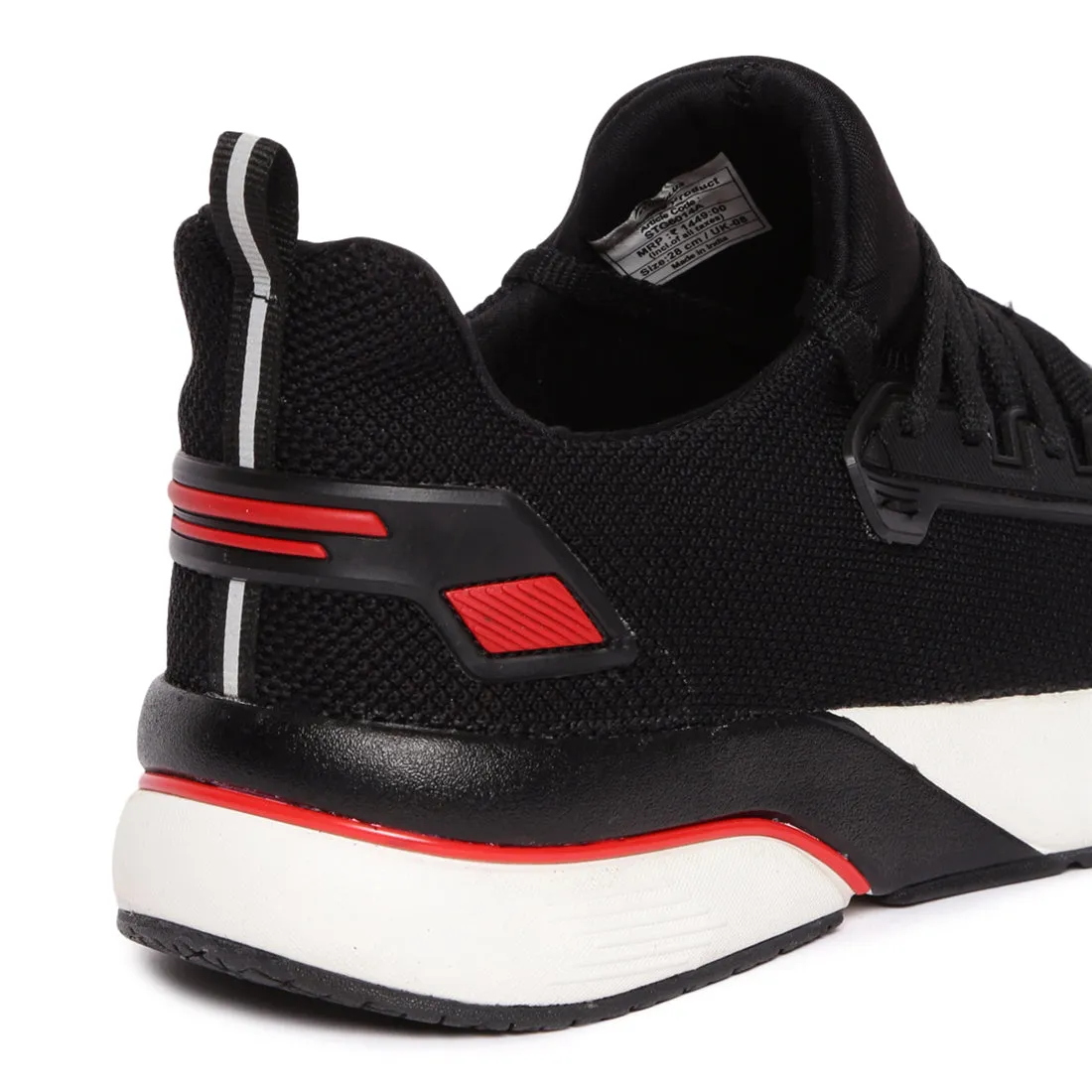 Stimulus FBSTG6014A Black And Grey Comfortable Daily Outdoor Sports Shoes For Men