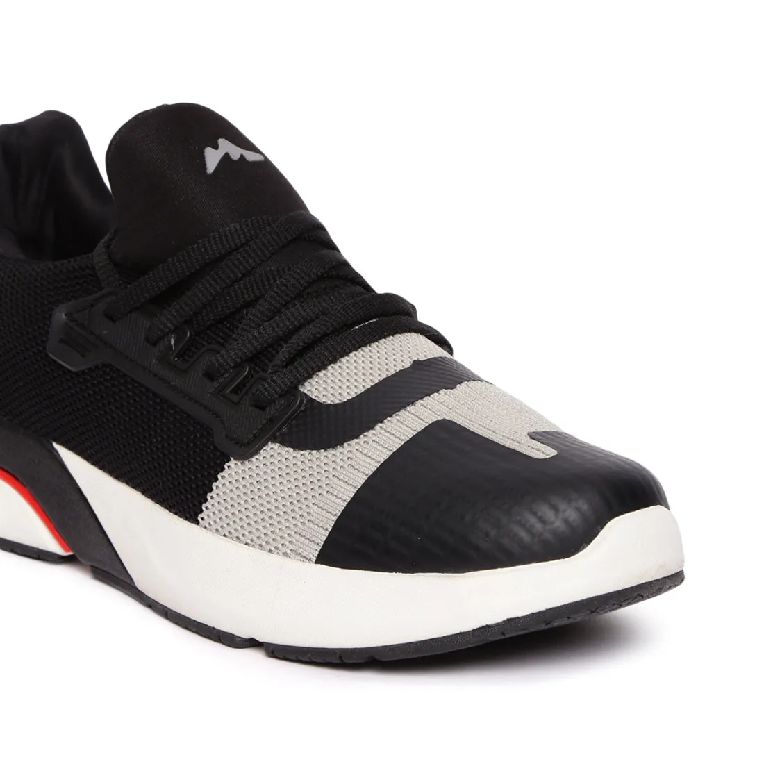 Stimulus FBSTG6014A Black And Grey Comfortable Daily Outdoor Sports Shoes For Men