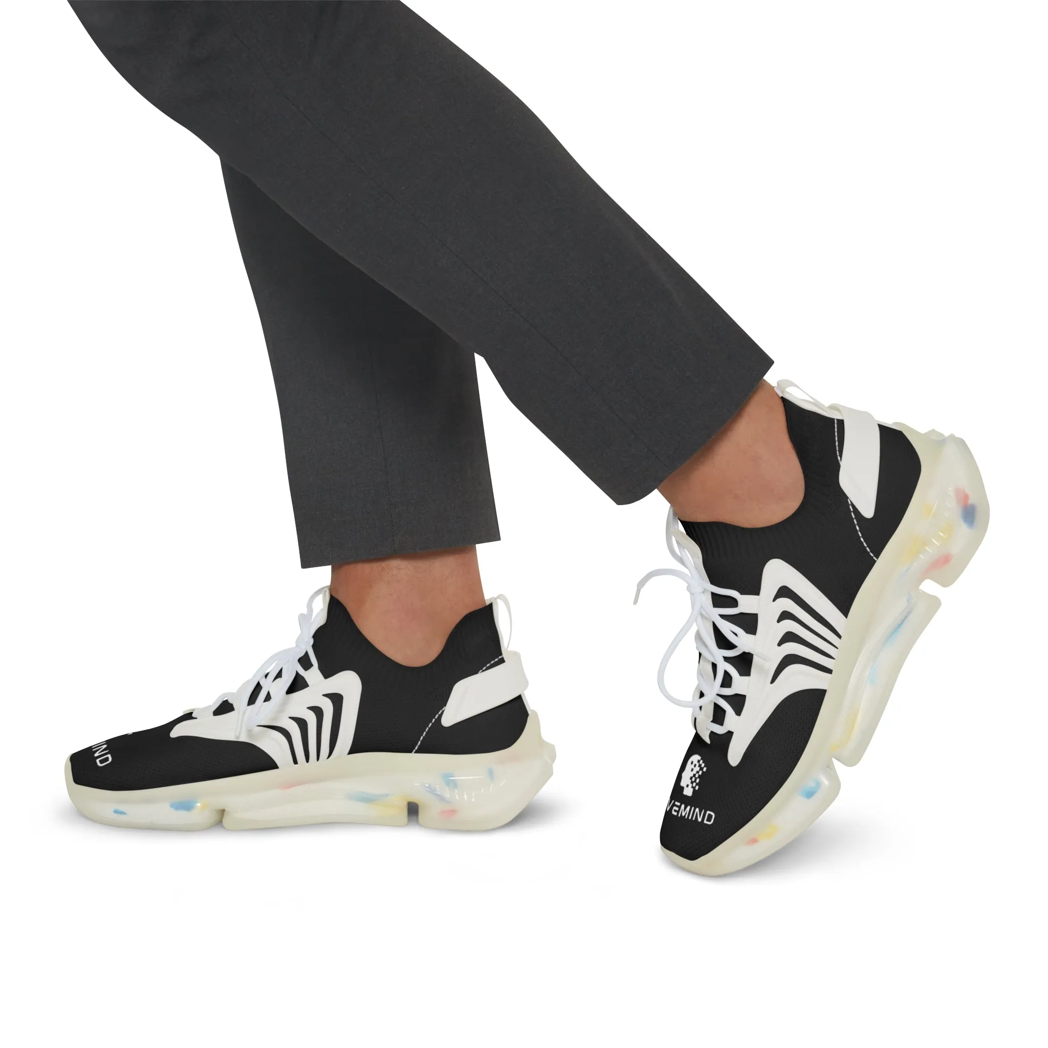 Stylish Men's Mesh Sneakers with Modern Design