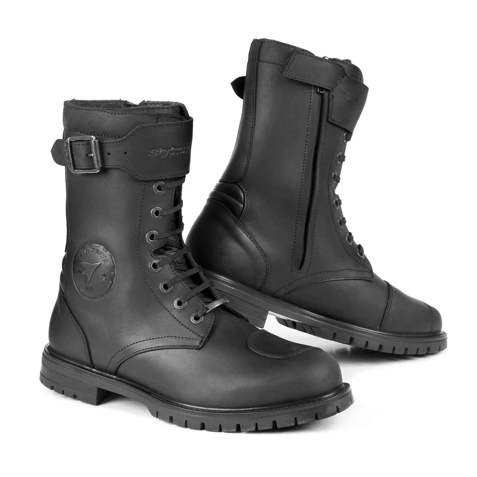Stylmartin Rocket Black WP Motorcycle Riding Boots
