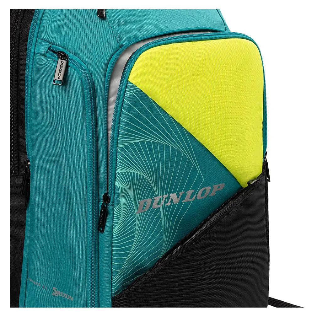 SX Performance Tennis Backpack Teal and Black