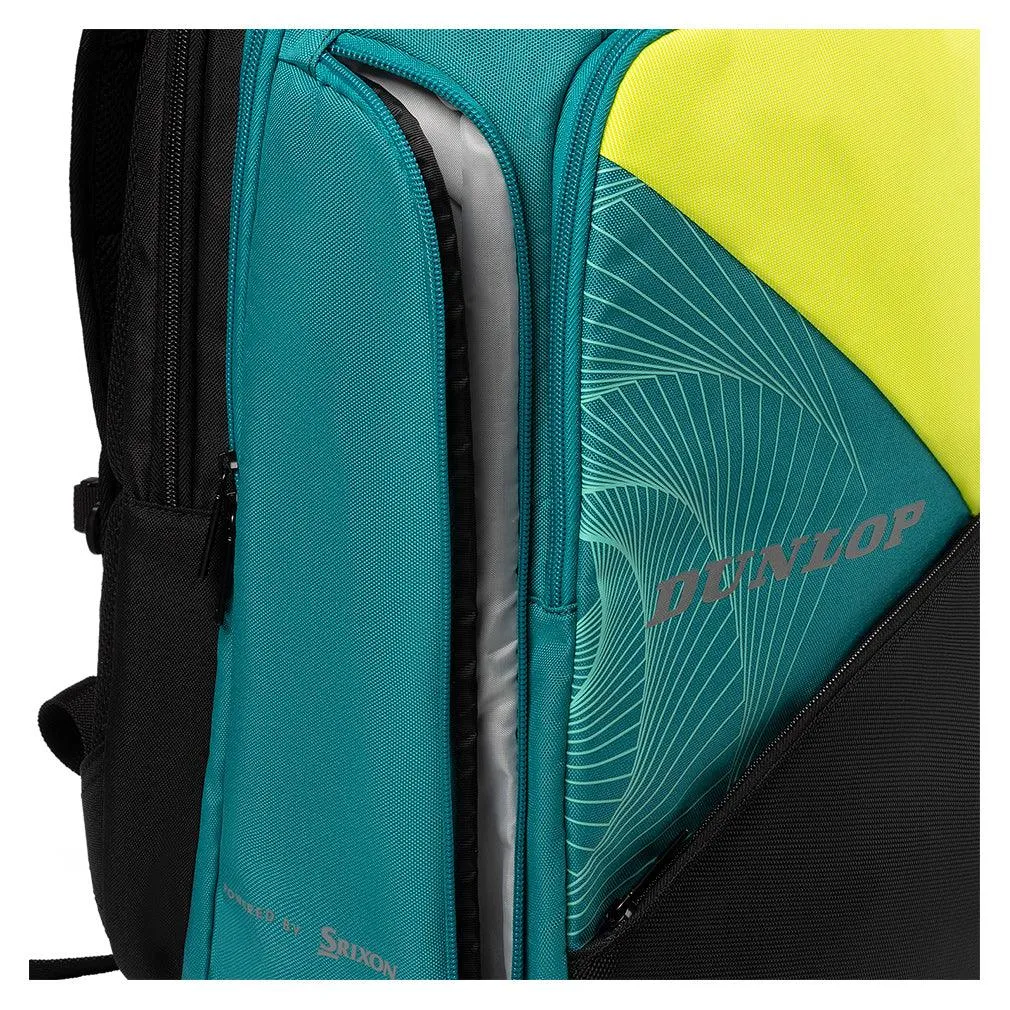 SX Performance Tennis Backpack Teal and Black