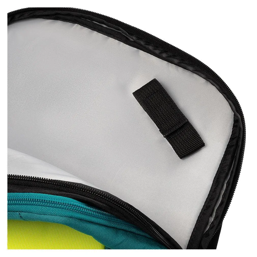 SX Performance Tennis Backpack Teal and Black