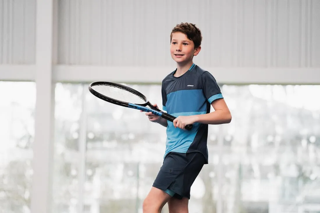 T-shirt de tennis garcon - TTS dry