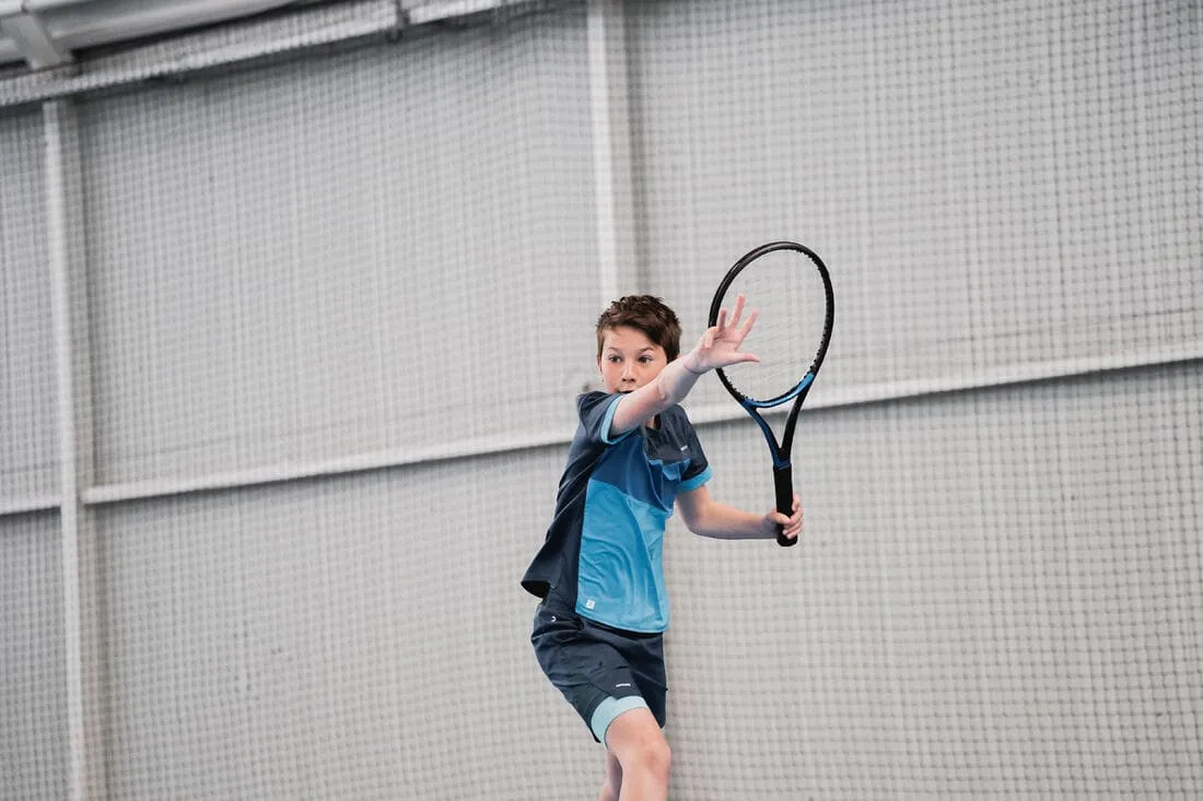 T-shirt de tennis garcon - TTS dry