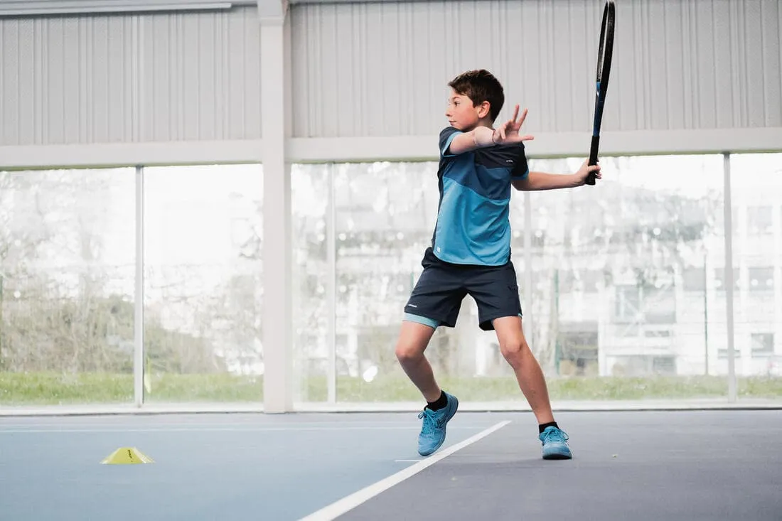 T-shirt de tennis garcon - TTS dry