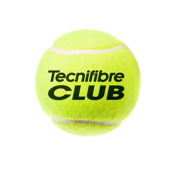Tecnifibre Club Tennis Balls - Tube of 4