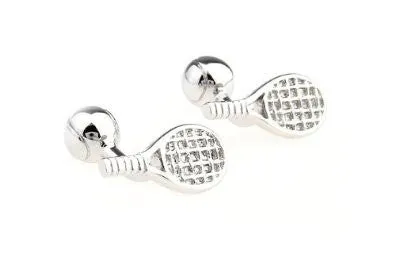 Tennis Racket Cufflinks