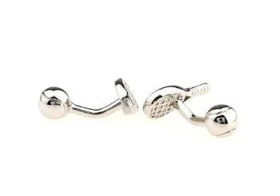 Tennis Racket Cufflinks