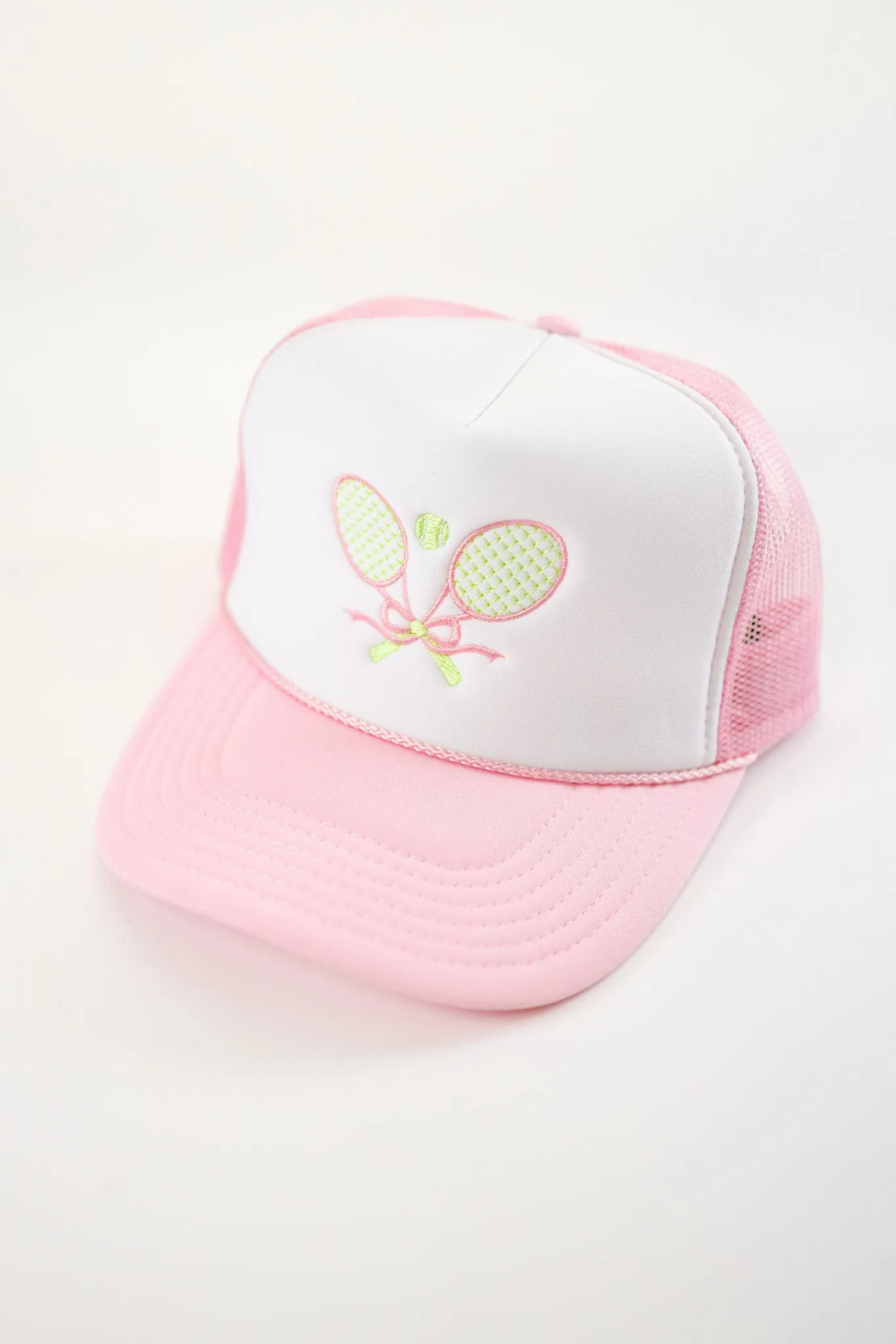 Tennis Racquet Bow Trucker Hat