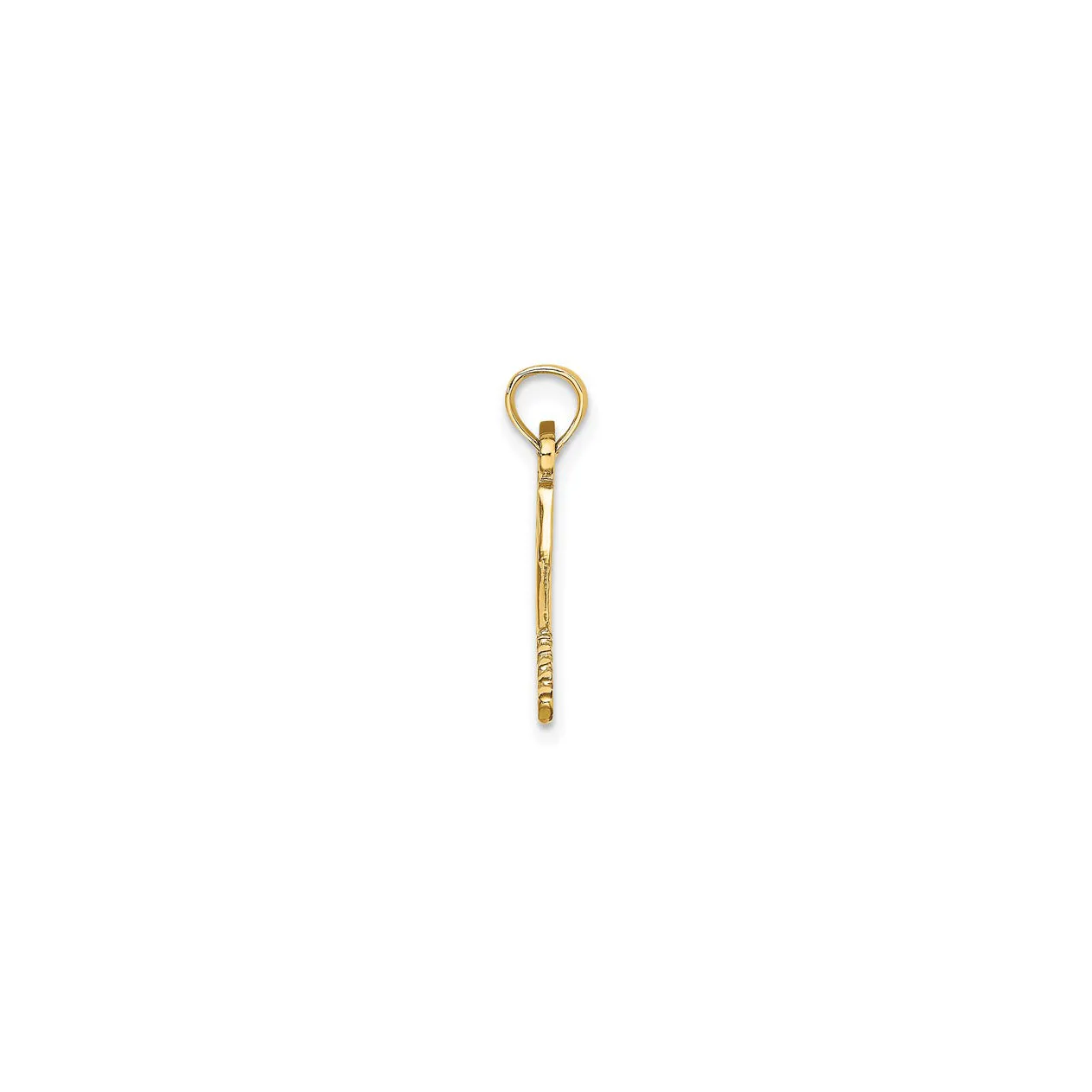 Tennis Racquet Pendant (14K)