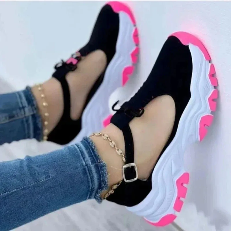 Tennis Sports Shoes Women Casual Sports Shoe Comfortable Non-slip Flat Shoes Mujer Zapatos Sneakers Women's Vulcanize Shoes