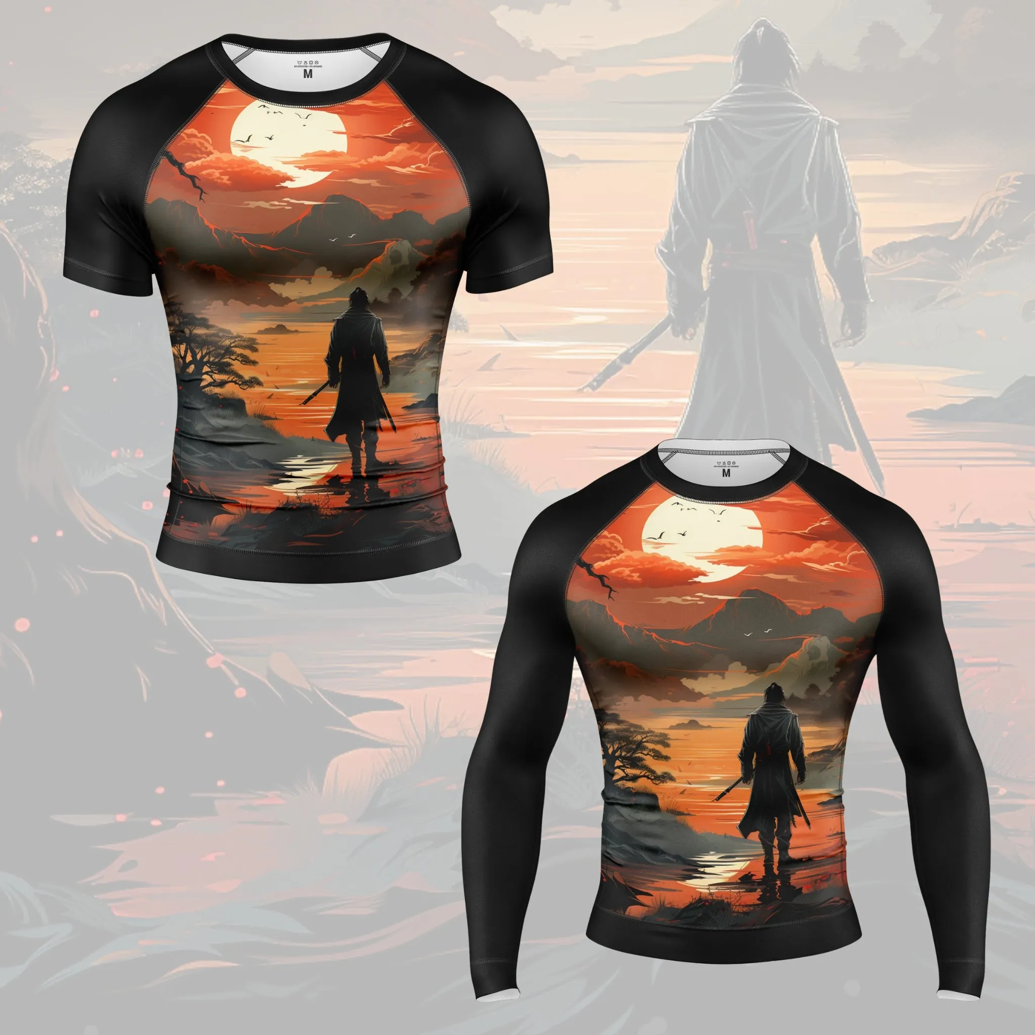 THE LOST WARRIOR RASH GUARD