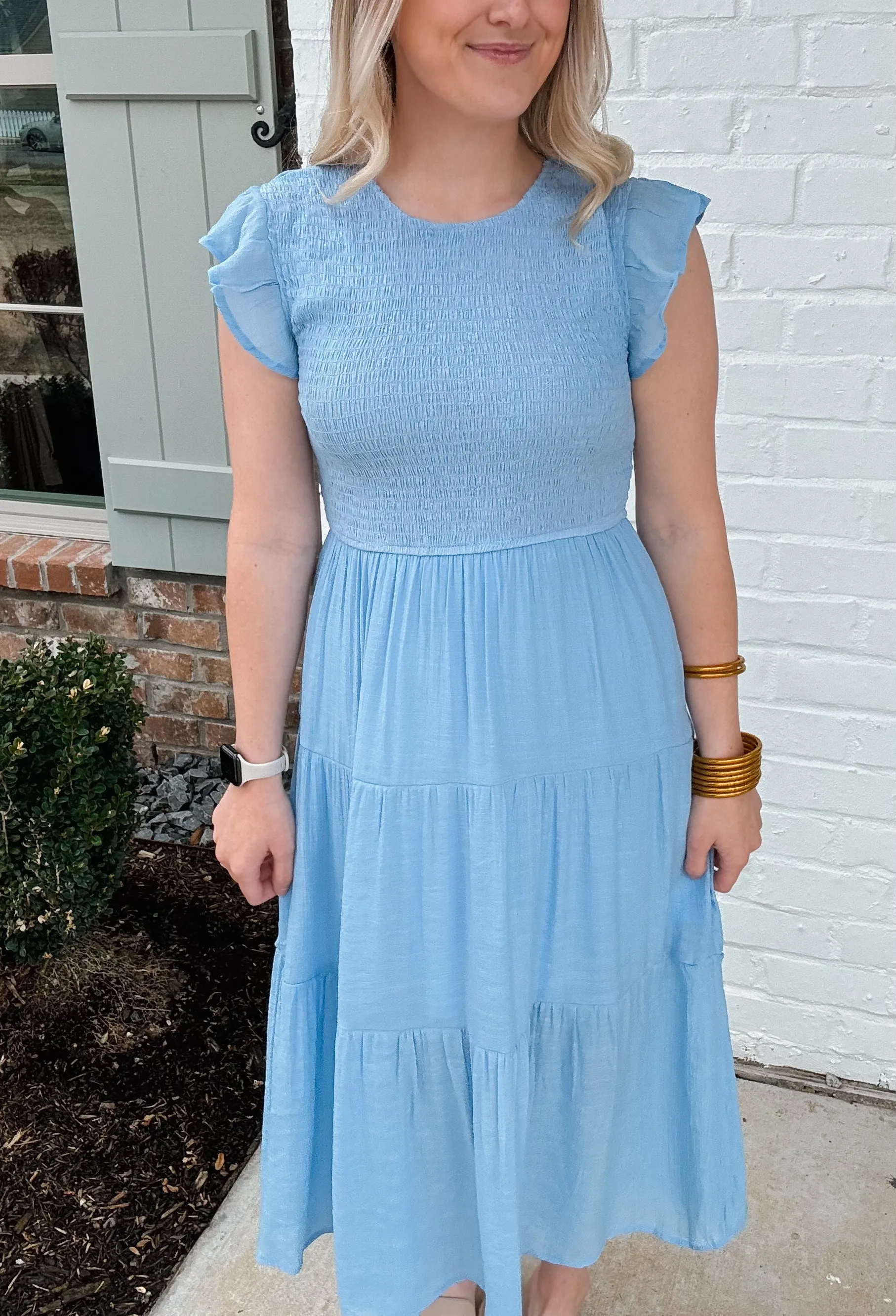 The River Midi Dress