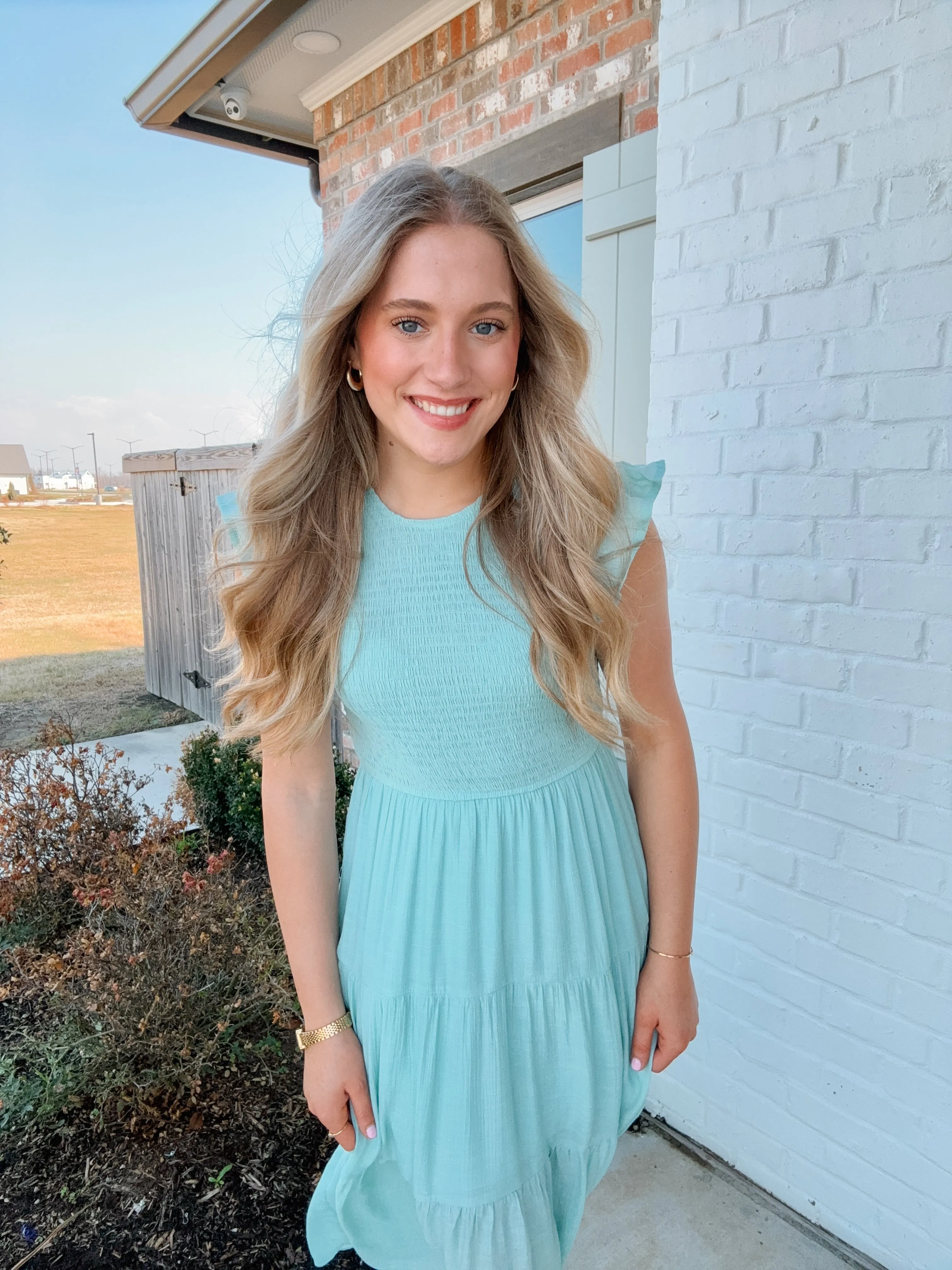 The River Midi Dress