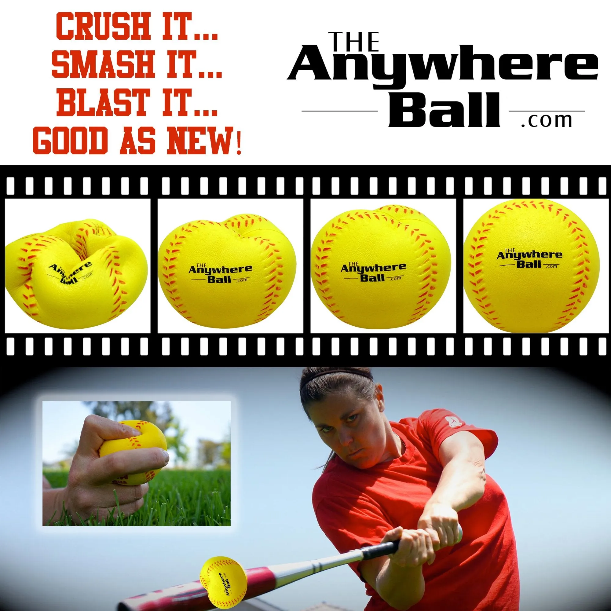 Thin Air Brands The Anywhere Ball (12 Ball Bundle)