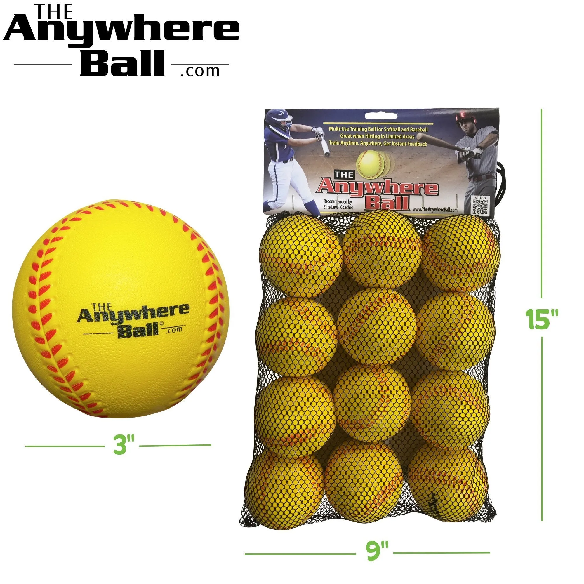 Thin Air Brands The Anywhere Ball (12 Ball Bundle)