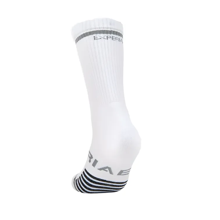 Thorlo Experia Ultra-Light Padding Tennis Crew Socks White