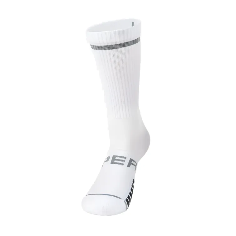 Thorlo Experia Ultra-Light Padding Tennis Crew Socks White