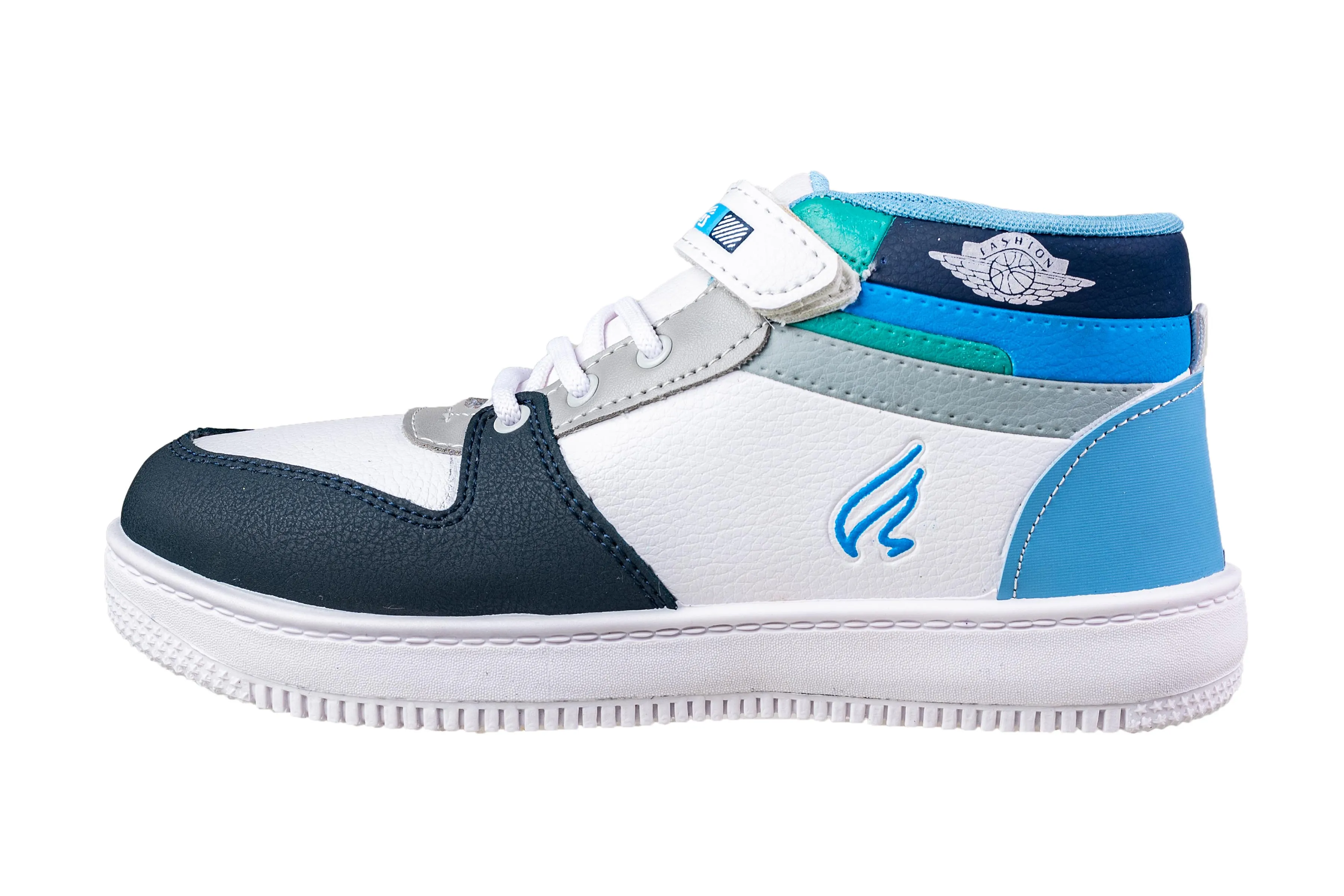 Titas Boys White / Sky Sports Shoe