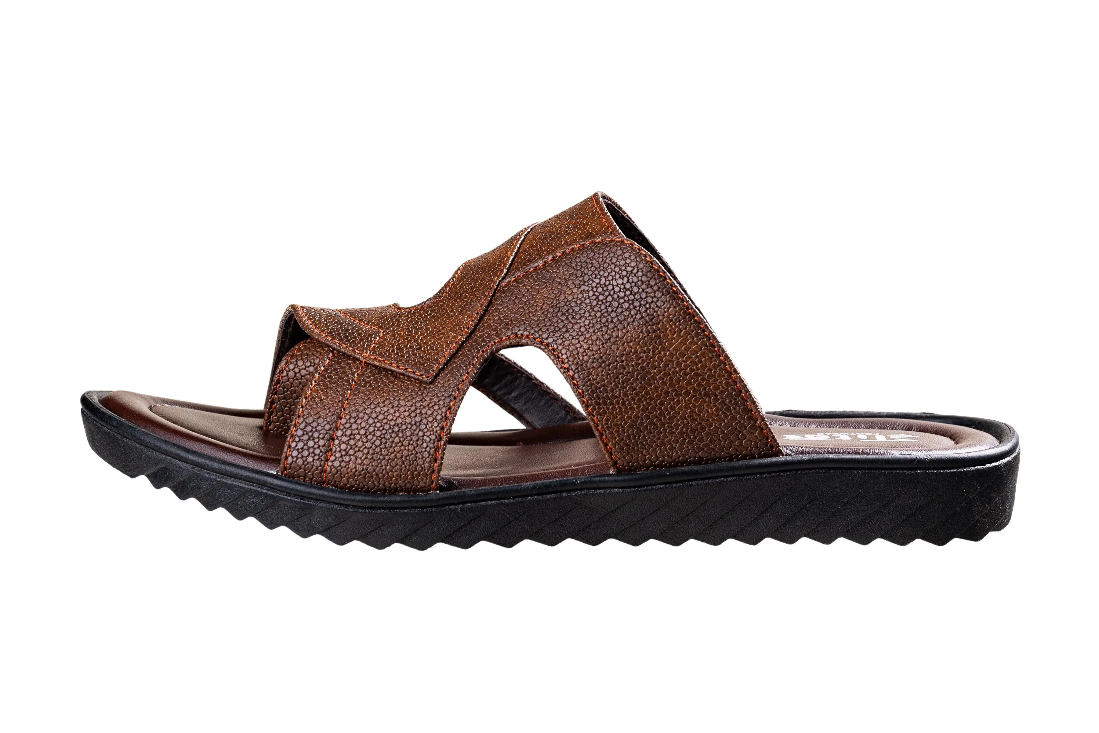 Titas Gents Brown Chappal